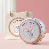 Boîtes en étain pour gâteaux, mini boîtes à biscuits, boîtes de rangement pour bonbons, boîtes à sucre avec couvercles, boîtes en métal vides, boîtes en fer recyclé, matériaux en contreplaqué