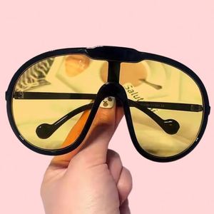 Gafas de Sol Redondas para Mujer, Montura de PC, <span class=keywords><strong>Lentes</strong></span> AC, UV400, Creativas, para Fotografía Urbana, Regalo, Moda - Product Image 5
