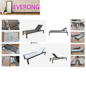 Meubles de <span class=keywords><strong>jardin</strong></span> en métal pour l'extérieur, chaises longues, lit de soleil en aluminium, chaise longue, chaise de plage, salon de <span class=keywords><strong>jardin</strong></span> - Product Image 6