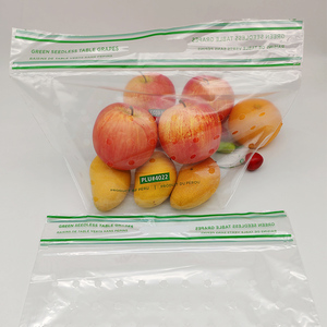 Bolsa Personalizada Portátil para Envasado de Frutas, Bolsa Autoportante con Cierre para Verduras y Frutas OPP/CPP, Bolsa para Uvas de Estados Unidos - Product Image 3