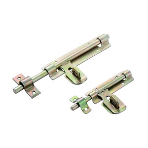 Sắt Màu Mạ Chống Trộm Cửa Tháp Khóa Thùng Cửa <span class=keywords><strong>Latch</strong></span> Bolt Móc Khóa An Ninh Trượt Patio Cửa <span class=keywords><strong>Latch</strong></span>/Bolt - Product Image 4