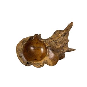 Bol en bois massif, racine de teck, ensemble café et vin, vaisselle, accessoires de cuisine, mobilier de cuisine traditionnel, accessoire de maison - Product Image 6