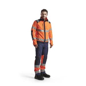 BLAKLADER - 155118118953C148 Pantalón Hi-Vis elástico Azul marino/Naranja-EAN 7330509662878 ROPA DE TRABAJO DE LA HI-VIS - Product Image 3