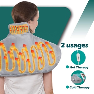 Soulagement de la douleur pondérée <span class=keywords><strong>Micro</strong></span>-ondes Cou Chaud Froid Compresse Et Cou et Épaule <span class=keywords><strong>Coussin</strong></span> <span class=keywords><strong>Chauffant</strong></span> - Product Image 2