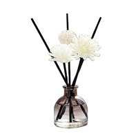 Bâtonnets de recharge de 50ml au design unique et personnalisé, diffuseur de parfum d'ambiance de parfum de maison en verre de luxe