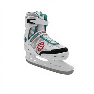 Pattini da Hockey su <span class=keywords><strong>Ghiaccio</strong></span> Regolabili con Lama in Acciaio Inox, Personalizzabili, per Noleggio, Produzione all'Ingrosso - Product Image 5