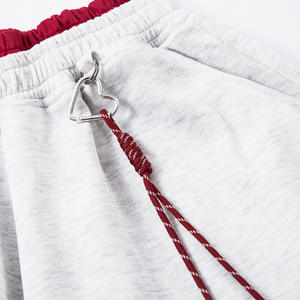 Pantalon court ample style américain pour homme, marque de mode Vibe, sportif, décontracté, avec bande décorative et taille élastique - Product Image 3