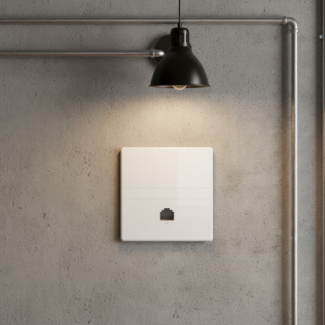 CF-E538AC V2 Enterprise WIFI6 Indoor AP Router 1200Mbps Gigabit In-wall POE Power Supply Long Range Wave2 MU-MIMO Dual Band 2.4G