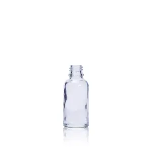 Advantrio Verpakking 30Ml Transparante Glazen Druppelflesje