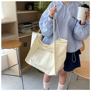 Wholesale Organic Cotton Canvas Tote <b>Large</b> Blank Grocery Reusable Shopping Logo Print Daily Use Travel <b>Bag</b> - Product Image 4
