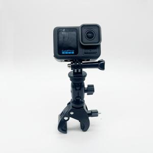 Support de fixation robuste en nylon rotatif pour caméra d'action GoPro 13 et Insta360, idéal pour le cyclisme et la prise de vue sportive - Product Image 1