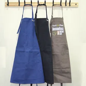 2021 Aprons Kitchen Cotton Funny for Cooking Man Women Cute Cooking Chef Apron