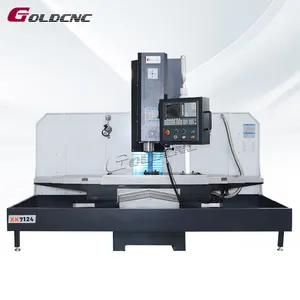 Ucuz fabrika fiyat cnc freze makinesi metal dikey öğütme makinesi 3 eksen cnc işleme makinesi xk7124