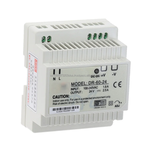 Alimentation électrique industrielle à sortie unique AC/DC sur rail DIN 12V 24V Série NDR/EDR/MDR/SDR 75W-960W Marque CL - Product Image 2