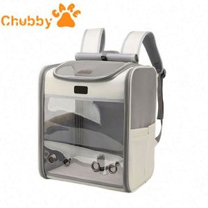 Bolsa de Transporte para Mascotas Plegable, Personalizable en Color, Mochila para Gatos, Transpirable, para Exteriores y para Llevar en el Hombro - Product Image 1