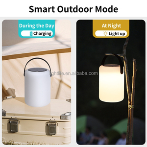 Di động năng lượng mặt trời bảng đèn lồng ngoài trời USB & năng lượng mặt trời có thể sạc lại 8 màu sắc điều khiển từ xa ánh sáng ban đêm cho cắm trại Patio ban công - Product Image 2