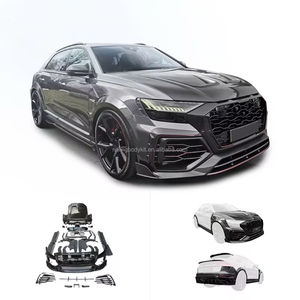 Kit de Carrocería de Fibra de Carbono Seca para <span class=keywords><strong>Audi</strong></span> <span class=keywords><strong>Q8</strong></span> y RSQ8 2025+ - Estilo MSY, Parachoques Delantero y Trasero, Alerón y Capó Aerodinámico - Product Image 1