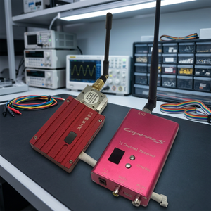 8W1.2G <b>Wireless</b> Audio Video <b>Transmitter</b> Long-Distance Monitoring Transceiver High-Power Image Transmission Made China - Product Image 2
