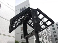 Panneau LED extérieur imperméable couleur pleine P4 P5 P6 P8 6x3 double face, écran d'affichage LED