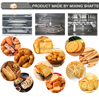 Pneumatische bovenafdekking deegmixer industriële kneedmachine voor stevig & knapperig deeg, productielijn voor biscuits en brood