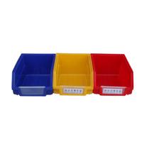 Bac de rangement multifonctionnel rectangulaire classique pour pharmacie hospitalière, avec compartiments empilables, bac ouvert, bacs suspendus à l'avant, organisateur de rayonnages en plastique