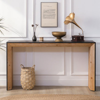 Table Console en bois massif de qualité supérieure conception de ferme pour la maison Foyer décor d'entrée hôtel meubles d'appoint en bois