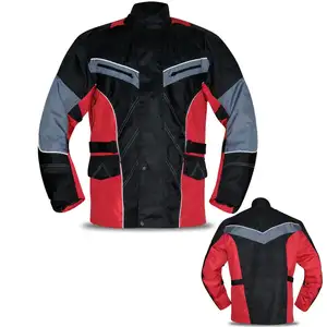 Polyester Cordura Jacken für Herren wasserdichte Motocross-Jacke Polyester 600D ganzkörper-Schutzkleidung Motorradjacke