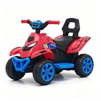 Nouvelle conception de voiture à pousser pour enfants, jouet à 4 roues pour bébé, quad ATV pour enfants avec volant, rangement et siège