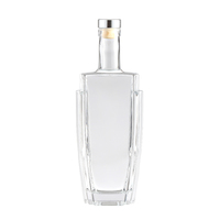Emballage personnalisé, 750 ml, 700 ml, 500 ml, bouteille en verre, bouteille de vin, bouteille d'alcool, bouteille de whisky, bouteille de vodka, avec bouchon en liège