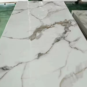 中国メーカー製 1220x2440mm 3mm <span class=keywords><strong>PVC</strong></span>大理石シート UVコーティング 防水壁パネルシート 3年保証付き - Product Image 5