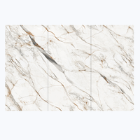 Dalles murales en grès cérame poli effet marbre blanc, idéales pour chambre, couloir, salon, salle à manger, buanderie – Design moderne