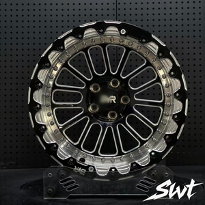 Rines de Aleación Forjados con Diseño de Malla Estilo Fury, 16 17 18 19 20 22 Pulgadas, Negro Brillante, 6x1397 5x127 6x135, para Camionetas 4x4 y SUV - Product Image 1