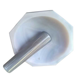 <span class=keywords><strong>Mortero</strong></span> y <span class=keywords><strong>mortero</strong></span> <span class=keywords><strong>de</strong></span> ágata natural <span class=keywords><strong>de</strong></span> primera calidad, garantía <span class=keywords><strong>de</strong></span> 1 año para uso en pruebas <span class=keywords><strong>de</strong></span> <span class=keywords><strong>laboratorio</strong></span> - Product Image 2