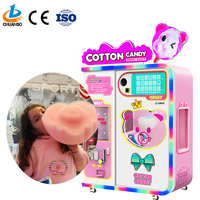 Machine à Barbapapa Entièrement Automatique d'Usine de Fabrication OEM avec Paiement par Billets et Monnaie, Fêtes Colorées, pour Petites Entreprises