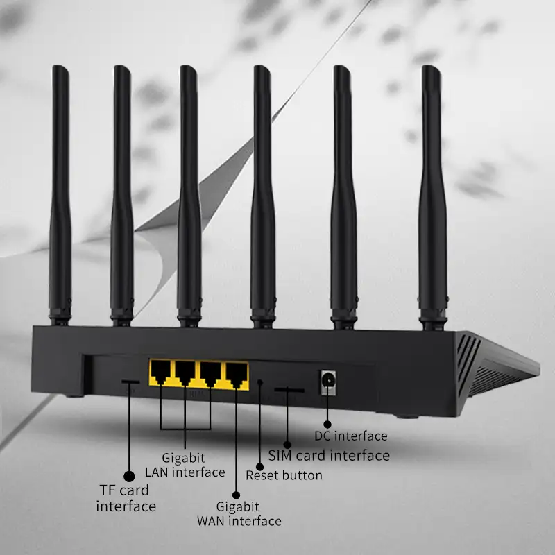ハイパワー1800Mbps 4G LTE 5G WiFi6デュアル周波数メッシュネットワークワイヤレスルーター