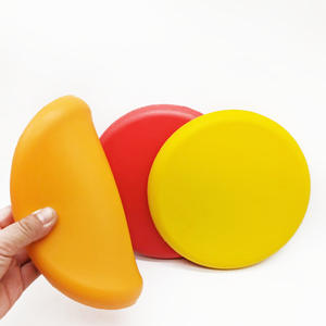 Lanzador de disco volador colorido profesional, juguetes sensoriales para exteriores, deportes para padres e hijos, tiro de mano seguro, PU suave para niños y adultos - Product Image 1