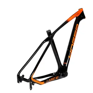 Toray — cadre de vélo de montagne en Fiber de carbone T700, 17 pouces, 27,5 pouces, avec câble interne fileté BB92