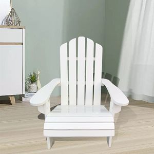 DB adirondack เก้าอี้เด็กสีขาวสำหรับกลางแจ้งหรือในร่ม - Product Image 1