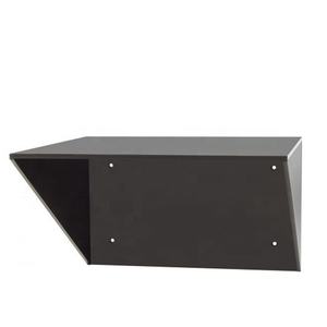 Boîte de présentation murale carrée en acrylique personnalisée, vitrine d'exposition en lucite pour artisanat <span class=keywords><strong>avec</strong></span> base noire - Product Image 3