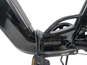 Vélo <span class=keywords><strong>cargo</strong></span> électrique pliable à trois roues de 20 pouces, pneus épais pour la neige, tricycle électrique à 3 roues, tricycle électrique pour adultes à 7 vitesses - Product Image 6