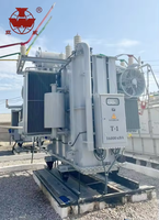 Transformador de Potencia Trifásico Reductor de Voltaje OLTC de Alta Eficiencia con Bobinado de Cobre, Salida de 480V, 8000KVA, Refrigeración ONAN/ONAF, Estándar IEC