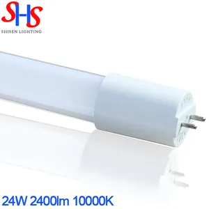 LEDチューブライト10000Kt8ガラスチューブ24wLEDランプ中国工場t8LEDチューブライト