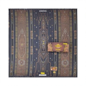 Wadimor Pasundan Halimun Elegant Cotton Sarong Pareo Lungi for Adult <b>Men</b>-Traditional Muslim Prayer - Product Image 3