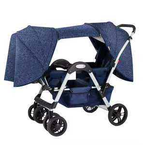 Jxb Chất lượng cao đa chức năng đôi <span class=keywords><strong>Twin</strong></span> Xe đẩy em bé với 2 chỗ ngồi mặt đối mặt thiết kế - Product Image 5