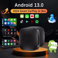 Boîte Android 13 Carplay Ai sans fil, Android Auto, Smart TV Box, système intelligent pour voiture, prise en charge du WIFI, Netflix, YouTube, mise à niveau FOTA