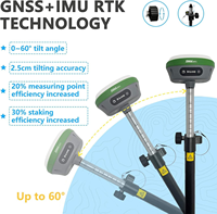 Récepteur GNSS RTK SMAJAYU SMA26 Plus pour levés topographiques, 1408 canaux, base et mobile, haute précision, équipement de levés GPS