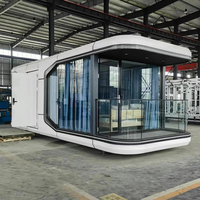 Chargement des maisons mobiles de camping intelligent New Century Outdoor Mobile Creative Space Capsule House