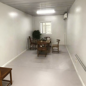 Casa Contenedor de Acero de Alta Calidad, Diseño Mediterráneo con Paredes de Vidrio, Villa Móvil Prefabricada, Edificio Modular para Centro Comercial - Product Image 5