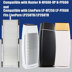Hunter <b>Air</b> <b>Purifier</b> <b>Filter</b> H-HF600-VP H-PF600 <b>HEPA</b> With Activated Carbon Formaldehyde Removal 470x155x29mm - Product Image 4