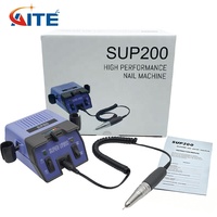 Ponceuse à ongles électrique 2028 pour manucure et pédicure, pièce à main 35000 tr/min G5 Super UP200, machine à ongles pour acrylique et ongles des orteils